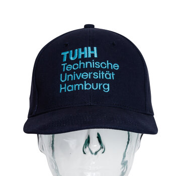 Weißes Baseball Cap der TU Hamburg